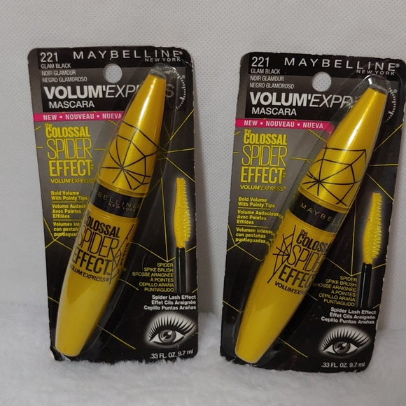 Maybelline Other - 2 Maybelline Express Colossal Mascara New Black